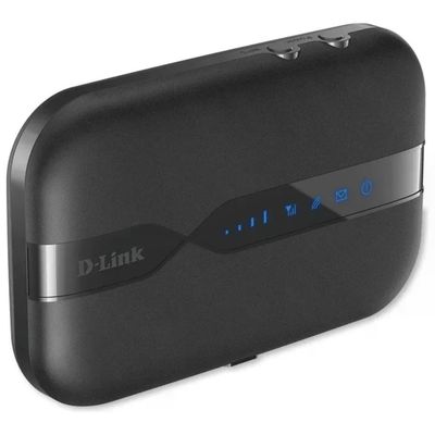 D-Link DWR-932 Router 4G LTE Portatile Hotspot Wi-Fi 150 Mbps Batteria 2020 mAh Slot SIM colore Nero