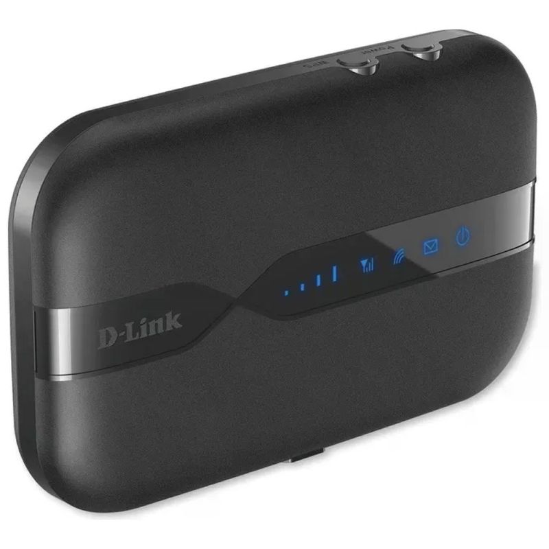 D-Link DWR-932 Router 4G LTE Portatile Hotspot Wi-Fi 150 Mbps Batteria 2020 mAh Slot SIM colore Nero