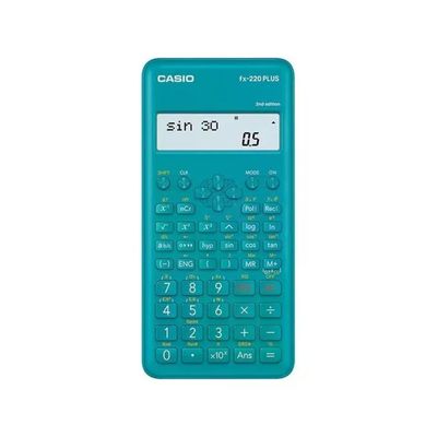 Casio FX-220PLUS-2 Calcolatrice Scientifica Azzurra, 181 Funzioni Casio FX-220PLUS-2 Calcolatrice Scientifica Azzurra, 181 Funzioni