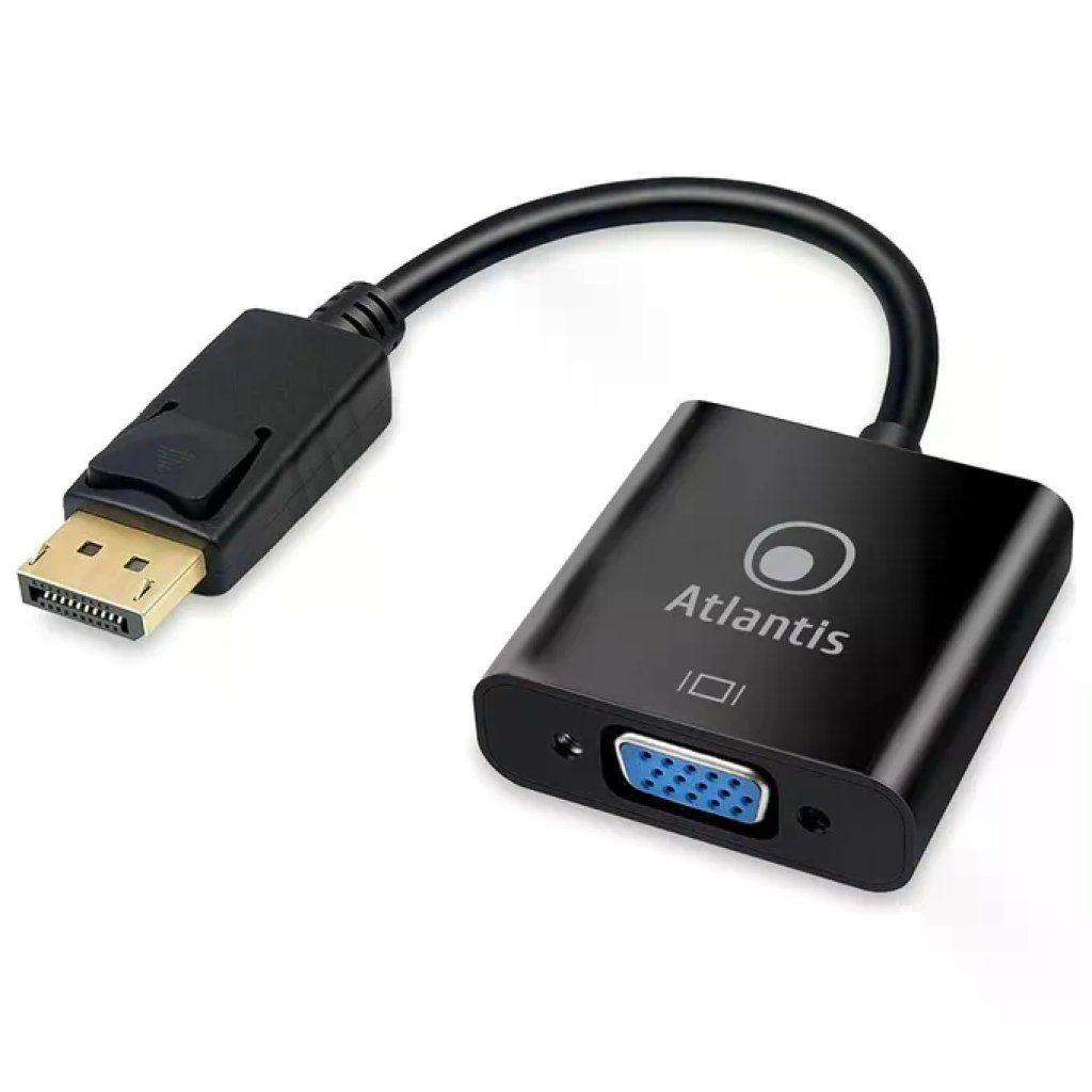 Atlantis Land A04-DP-VGA – Adattatore DisplayPort 1.2 a VGA Full HD Atlantis Land A04-DP-VGA – Adattatore DisplayPort 1.2 a VGA Full HD