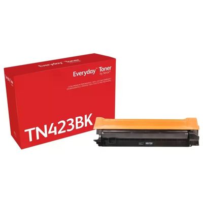 XEROX Toner Xerox Everyday TN-423BK Nero Compatibile Brother, 6.500 Pagine