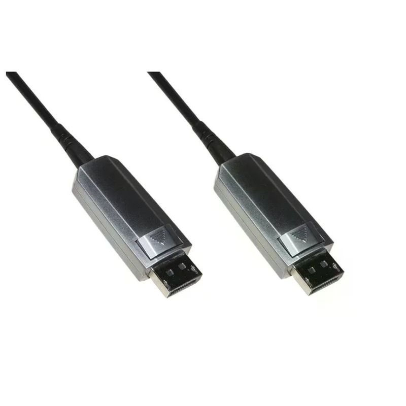 LINK LKDPF1430 Cavo DisplayPort 1.4 AOC in Fibra Ottica 8K 60 Hz, 30 m, Nero