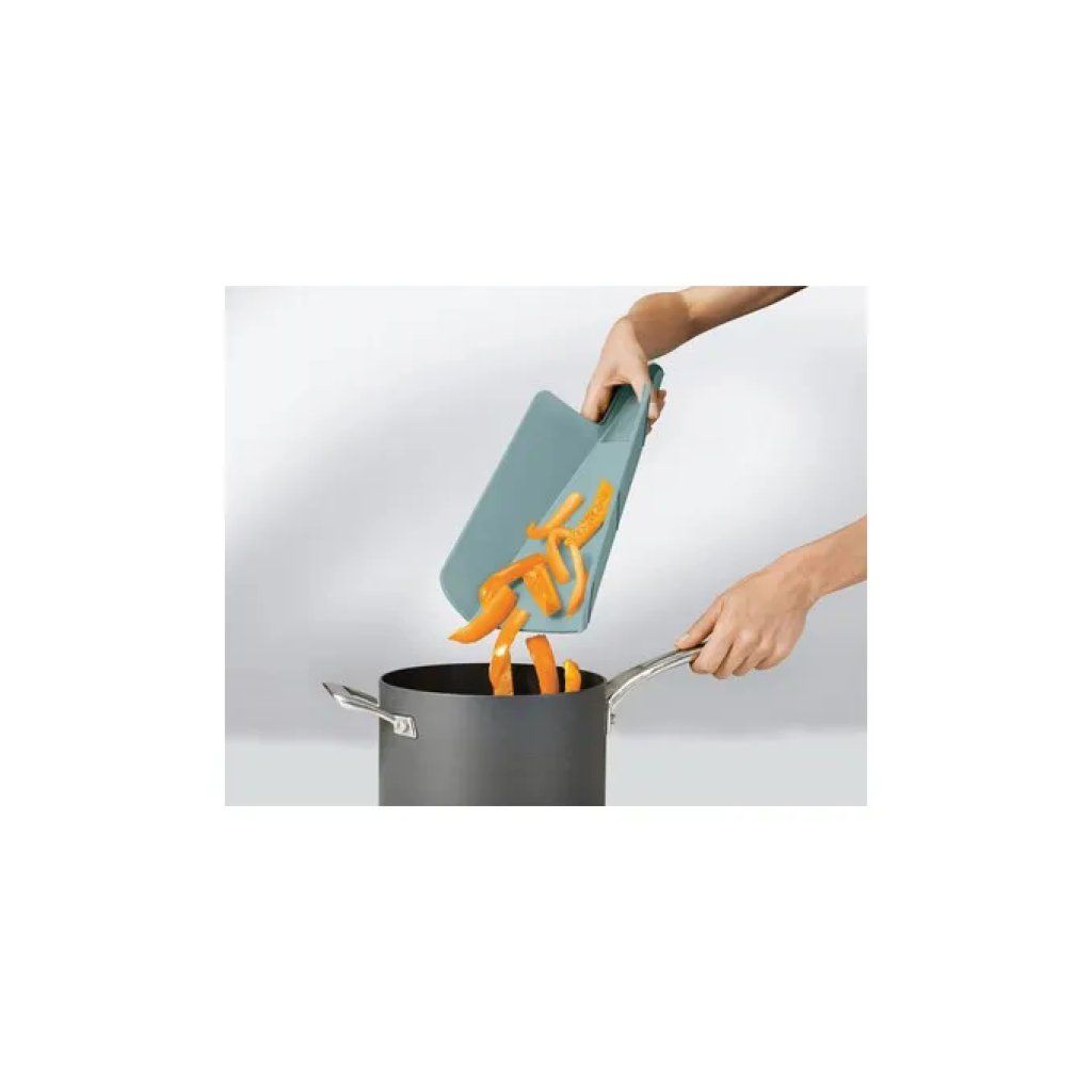 Joseph Joseph Duo Chop2Pot Tagliere Pieghevole Azzurro 26,3 × 34,5 cm Joseph Joseph Duo Chop2Pot Tagliere Pieghevole Azzurro 26,3 × 34,5 cm