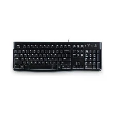 Logitech K120 Tastiera Cablata USB QWERTY Italiana, Nera
