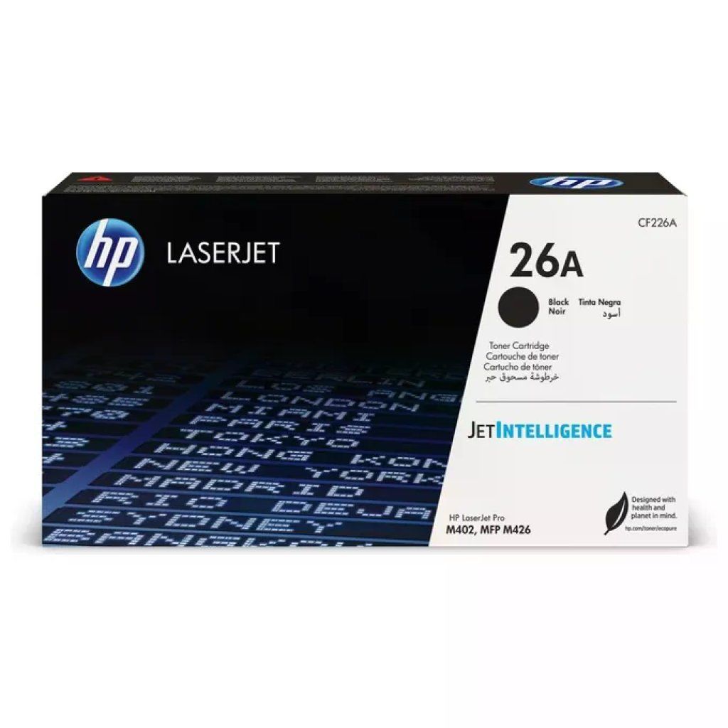 HP 26A CF226A Toner Nero Originale per LaserJet Pro