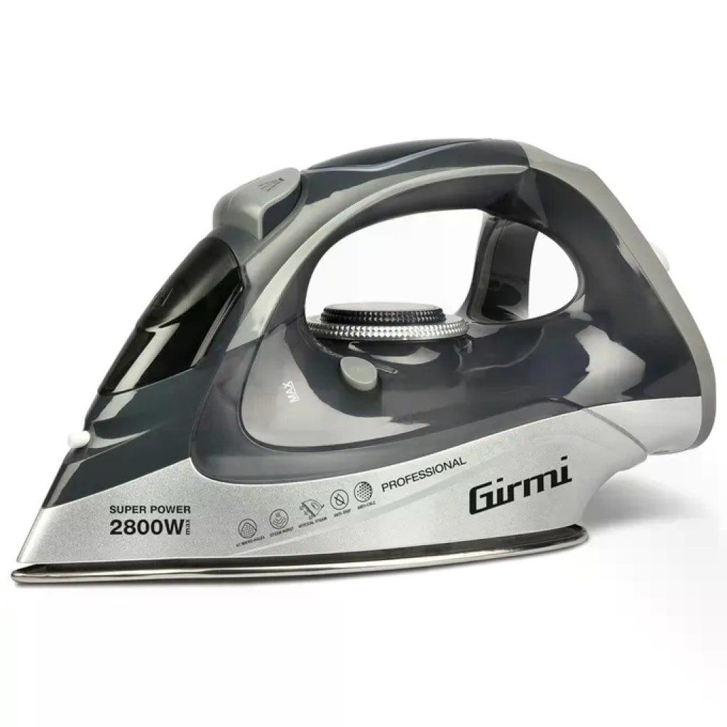 Girmi ST6300 Ferro da Stiro a Vapore 2800 W con Piastra Inox Girmi ST6300 Ferro da Stiro a Vapore 2800 W con Piastra Inox