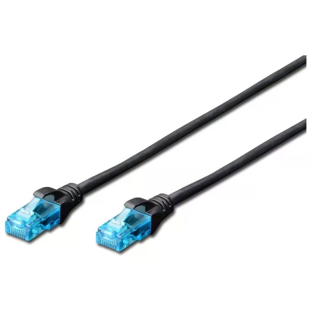 DIGITUS Cavo patch Ethernet U/UTP Cat 5e RJ45