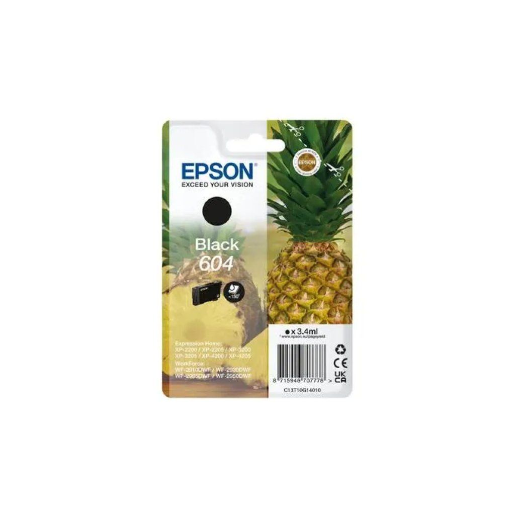 Epson Cartuccia originale Epson 604 Nero – Resa standard