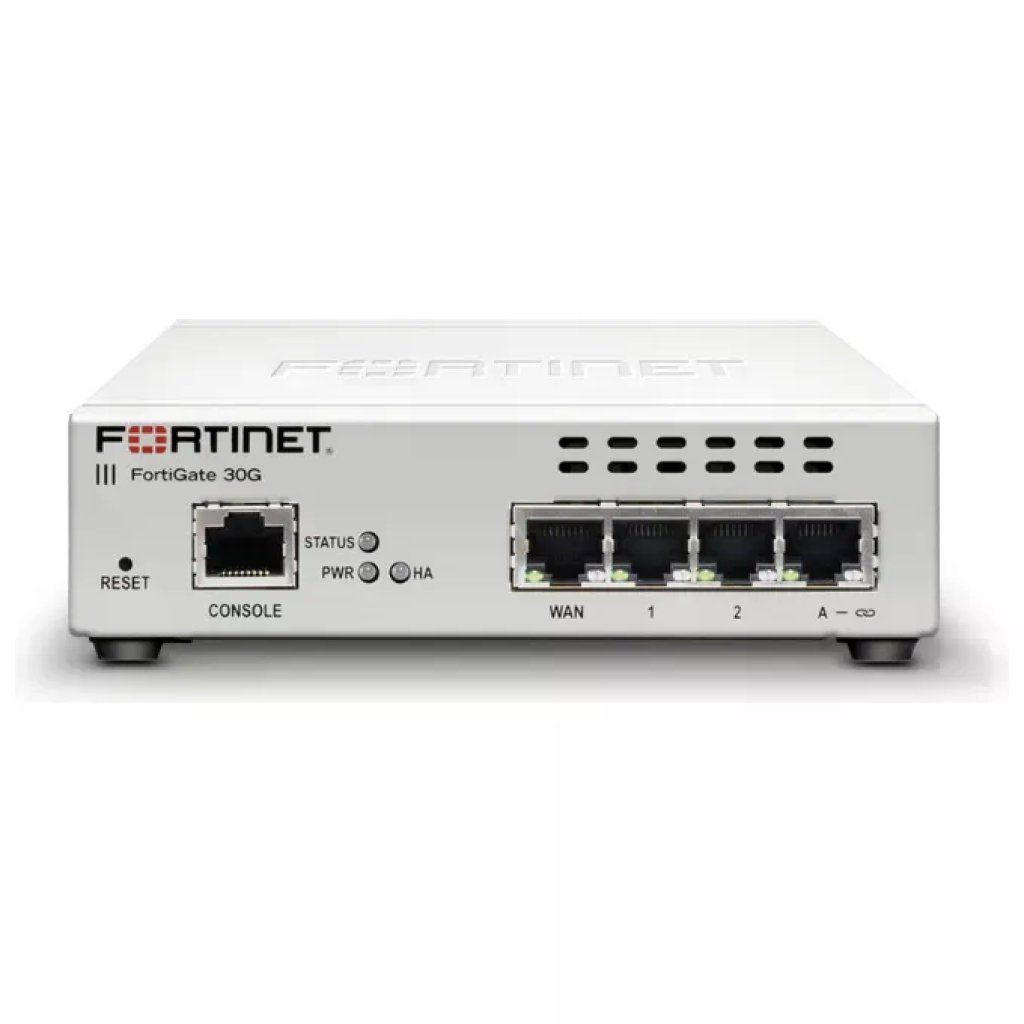 Fortinet Firewall Fortigate FG-30G 4 Porte GE RJ45 SD-WAN NGFW