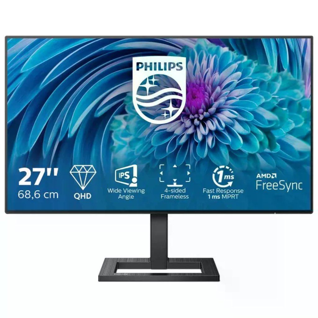 PHILIPS Monitor Philips 275E2FAE 27” QHD IPS 75 Hz PHILIPS Monitor Philips 275E2FAE 27” QHD IPS 75 Hz