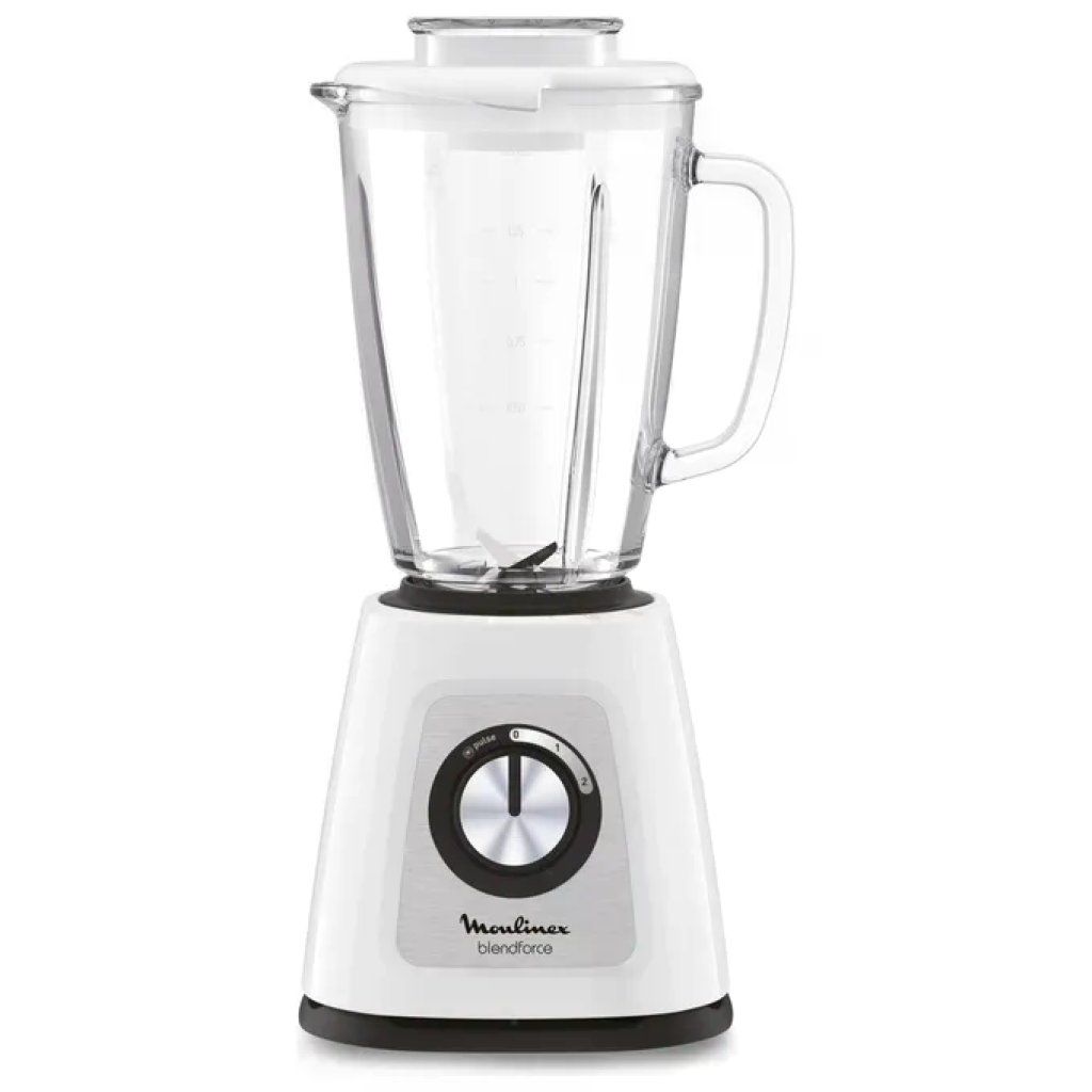 Moulinex LM4351 BlendForce 2 Frullatore da Tavolo Powelix 800W Vaso in Vetro 1