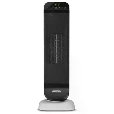 DELONGHI De’Longhi HFX25S20 Termoventilatore Ceramico a Torre 2000 W Nero