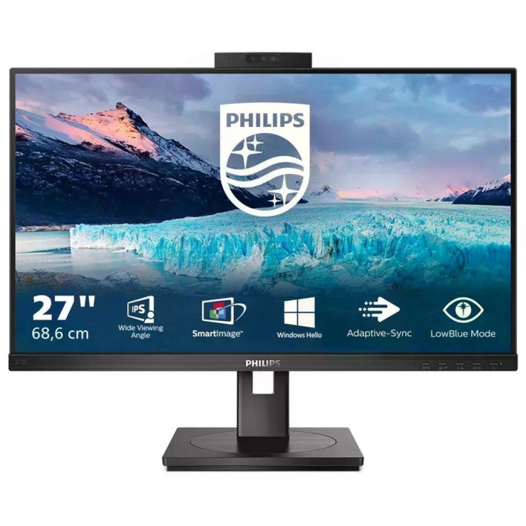 Philips 272S1MH/00 Monitor 27" IPS Full HD con Webcam