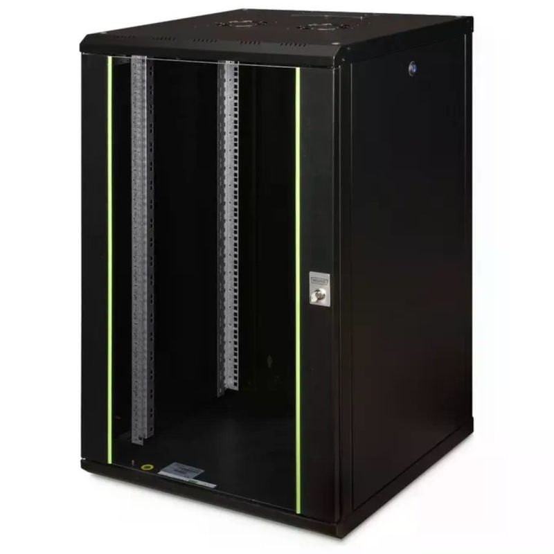 Digitus Unique Armadio Rack a Parete 19” 20U Nero