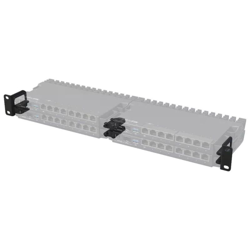Mikrotik Kit Montaggio Rack K-79 per Router RB5009 e Serie L009 Nero Mikrotik Kit Montaggio Rack K-79 per Router RB5009 e Serie L009 Nero