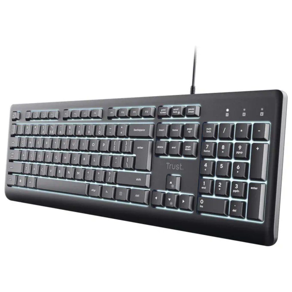 Trust Primo Tastiera USB QWERTY Italiana Retroilluminata