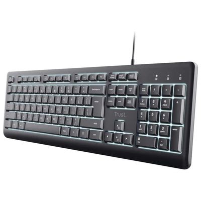 Trust Primo Tastiera USB QWERTY Italiana Retroilluminata