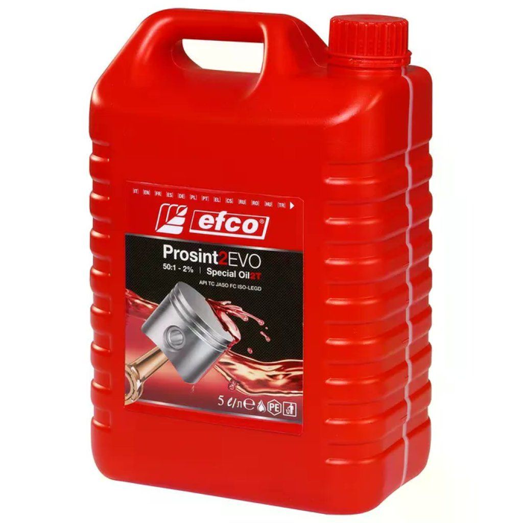 EFCO Prosint 2T EVO Olio Sintetico per Miscela, Tanica da 5 L