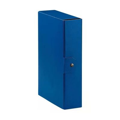 Esselte Eurobox – Set 5 scatole portadocumenti, dorso 8 cm, blu Esselte Eurobox – Set 5 scatole portadocumenti, dorso 8 cm, blu