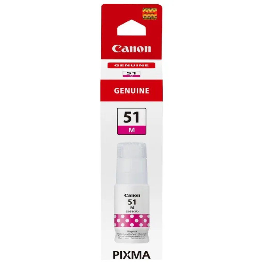Canon GI-51M Inchiostro Magenta Originale 70 ml Canon GI-51M Inchiostro Magenta Originale 70 ml
