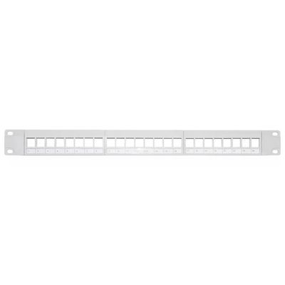 LINK LKPV24B Pannello Patch Vuoto 24 Porte Rack 19” Grigio LINK LKPV24B Pannello Patch Vuoto 24 Porte Rack 19” Grigio