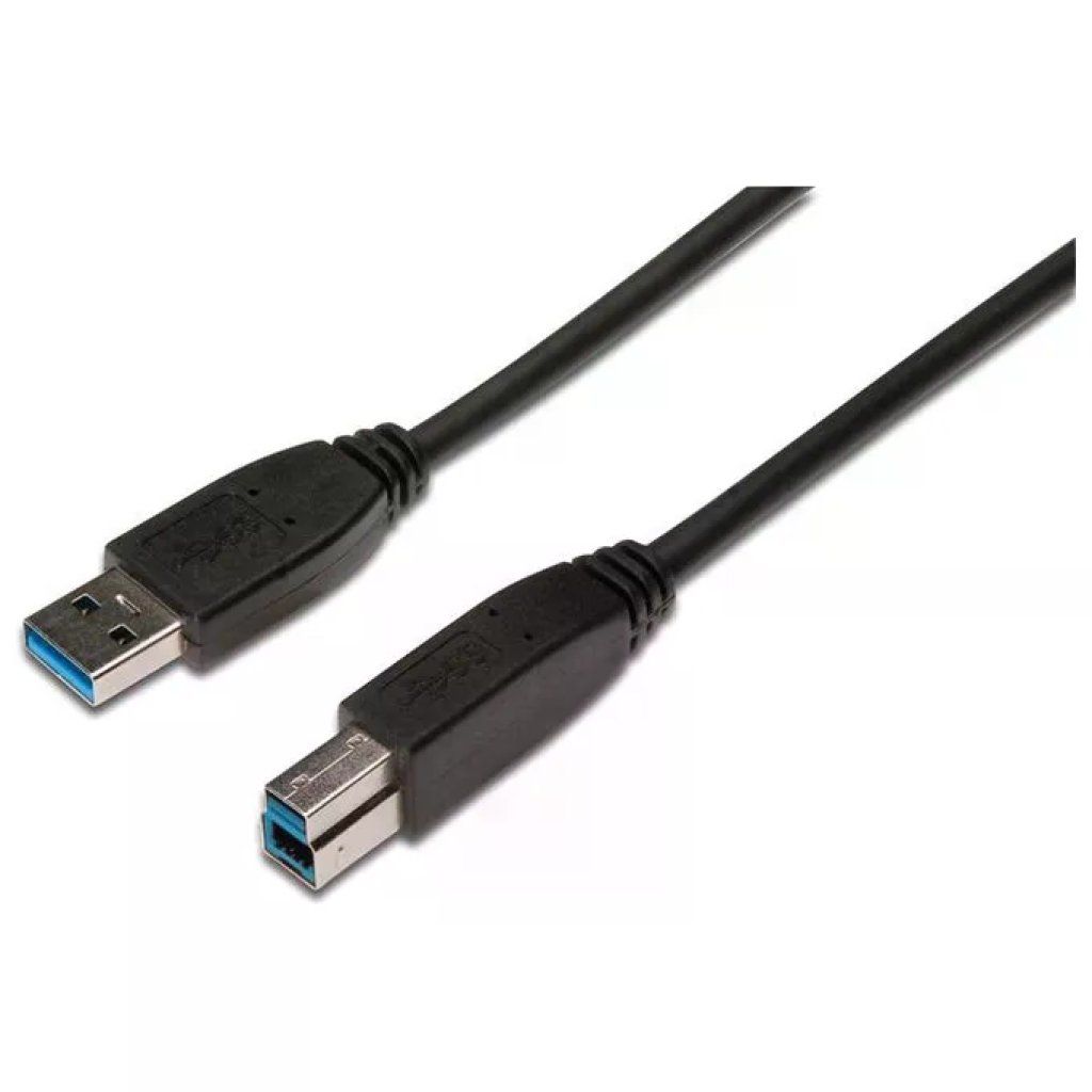 Digitus AK-300115-018-S Cavo USB-A/USB-B 3.2 Gen 1, 1,8 m, 5 Gbps, Nero Digitus AK-300115-018-S Cavo USB-A/USB-B 3.2 Gen 1, 1,8 m, 5 Gbps, Nero