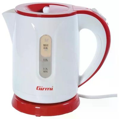 Girmi BL1000 Bollitore Elettrico 0,8 L 1100 W Bianco e Rosso
