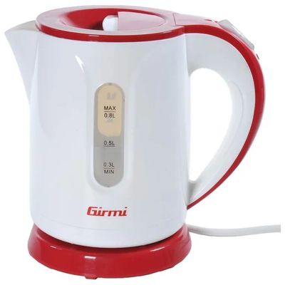 Girmi BL1000 Bollitore Elettrico 0,8 L 1100 W Bianco e Rosso
