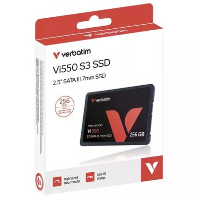 Verbatim Vi550 S3 SSD Interno 256 GB SATA III 2,5 Verbatim Vi550 S3 SSD Interno 256 GB SATA III 2,5"