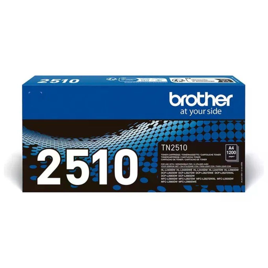 Brother TN2510 Toner Originale 1200 pagine colore Nero