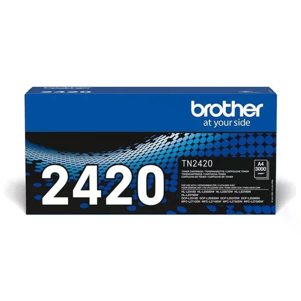 Brother TN-2420 Toner Originale Nero Alta Capacità, Resa fino a 3.000 Pagine