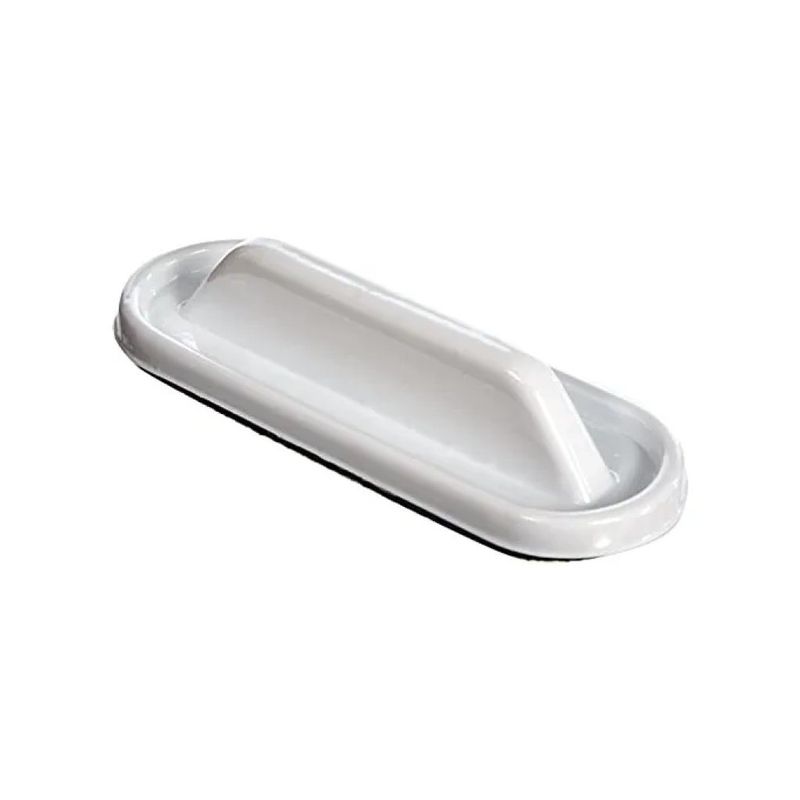 ELLEMMEVI Cancellino Magnetico per Lavagna a Secco, Bianco, 12 × 4 cm