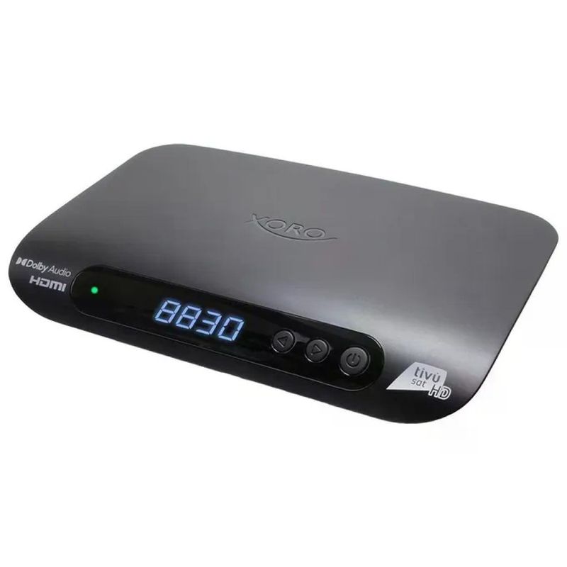 XORO HRS 8830 Decoder Satellitare Tivùsat Full HD con Smart Card Merlin