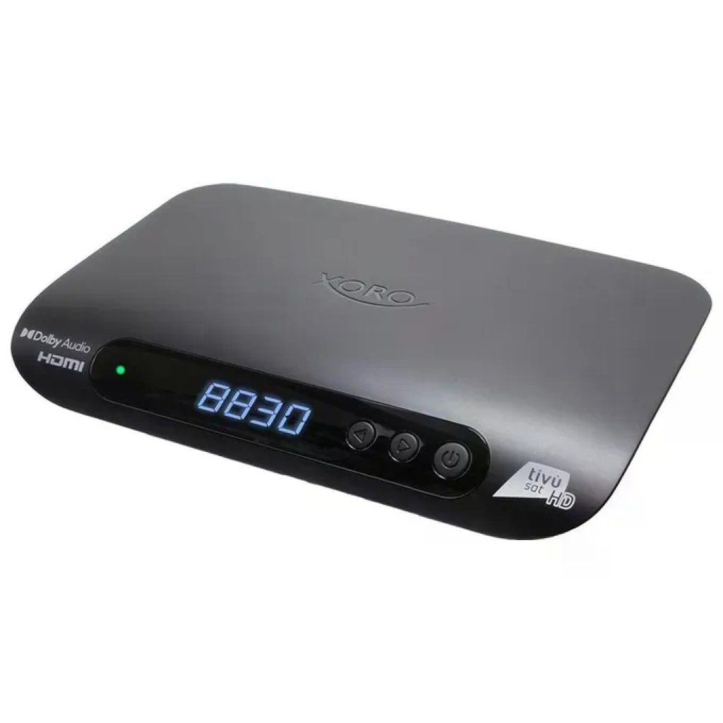 Xoro HRS 8830 Decoder Satellitare Full HD Tivu'sat Smart Card Merlin Inclusa DVB Xoro HRS 8830 Decoder Satellitare Full HD Tivu'sat Smart Card Merlin Inclusa DVB