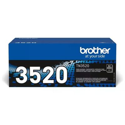 Brother TN3520 Toner Originale Nero – Fino a 20.000 Pagine Brother TN3520 Toner Originale Nero – Fino a 20.000 Pagine
