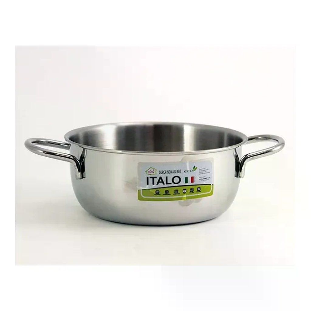 SACIM Casseruola fonda a induzione SACIM Italo, 16 cm, 2 manici