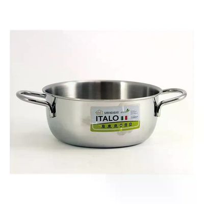 SACIM Casseruola fonda a induzione SACIM Italo, 16 cm, 2 manici