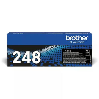 Brother TN-248BK Toner Originale per Stampanti Laser a Colori Serie 3000 e 8000 1000 pagine colore Nero