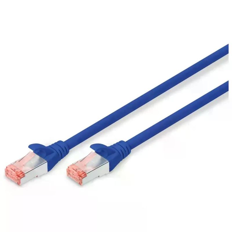 Digitus Cavo Patch Ethernet Cat 6 S/FTP RJ45, 5 m, Blu