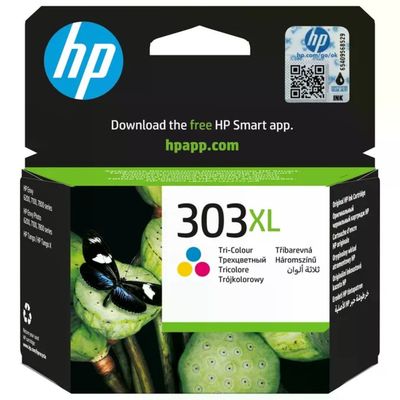 HP 303XL Cartuccia Originale Tricromia Ciano, Magenta e Giallo
