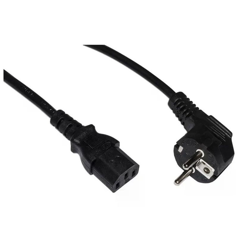 LINK LKSK1815 Cavo di alimentazione Schuko a IEC C13, 1,8 m, nero