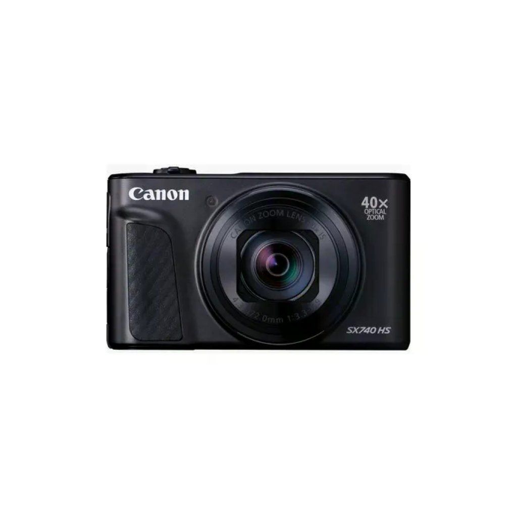 Canon PowerShot SX740 HS Fotocamera Compatta 20,3 MP, Zoom Ottico 40x, 4K, Nera