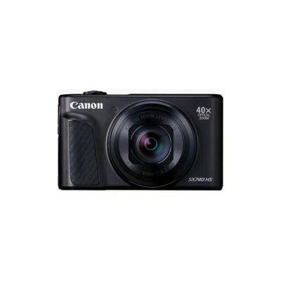 Canon PowerShot SX740 HS Fotocamera Compatta 20,3 MP, Zoom Ottico 40x, 4K, Nera Canon PowerShot SX740 HS Fotocamera Compatta 20,3 MP, Zoom Ottico 40x, 4K, Nera