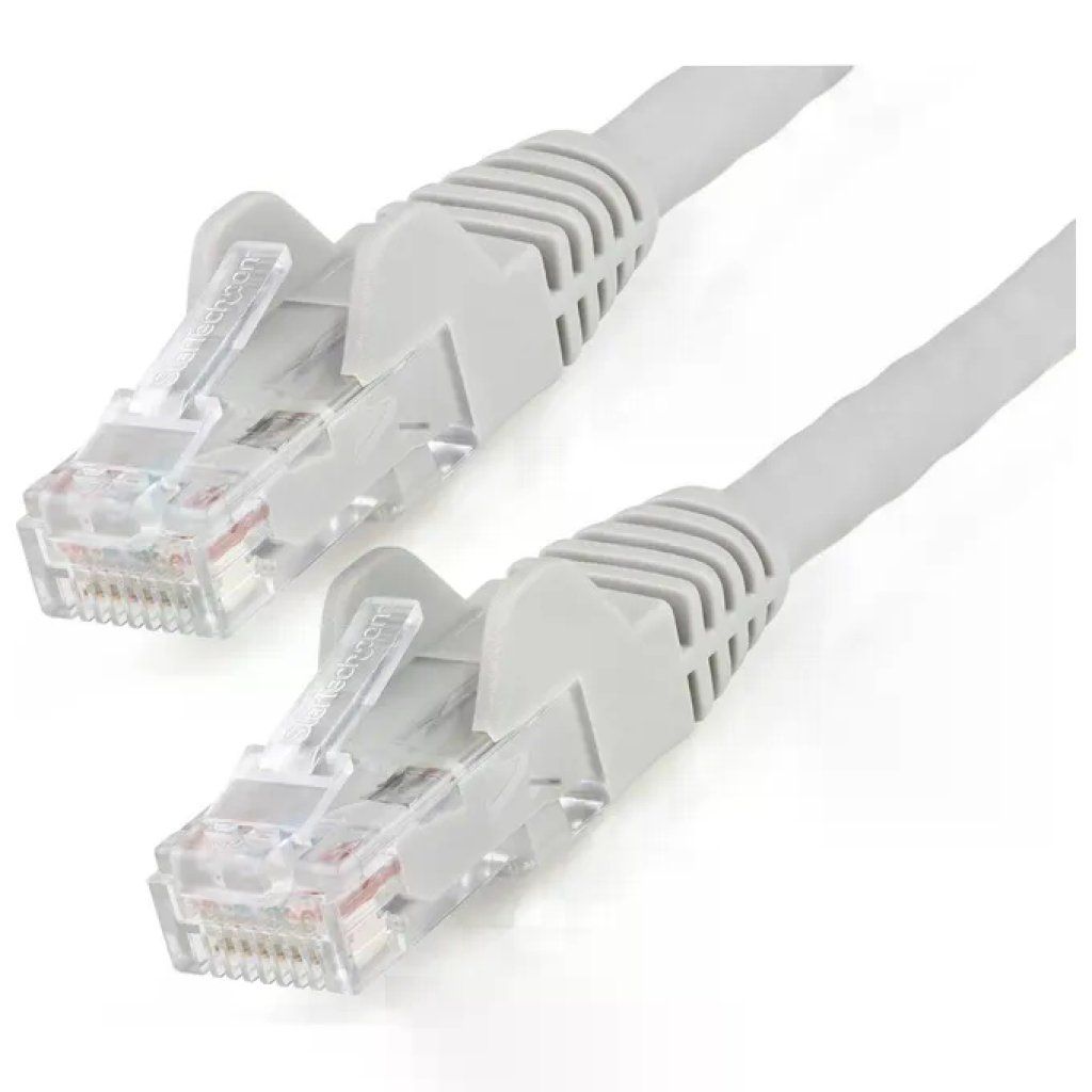 StarTech.com Cavo Ethernet Cat6 RJ45 LSZH 15 m, PoE 100 W, grigio StarTech.com Cavo Ethernet Cat6 RJ45 LSZH 15 m, PoE 100 W, grigio
