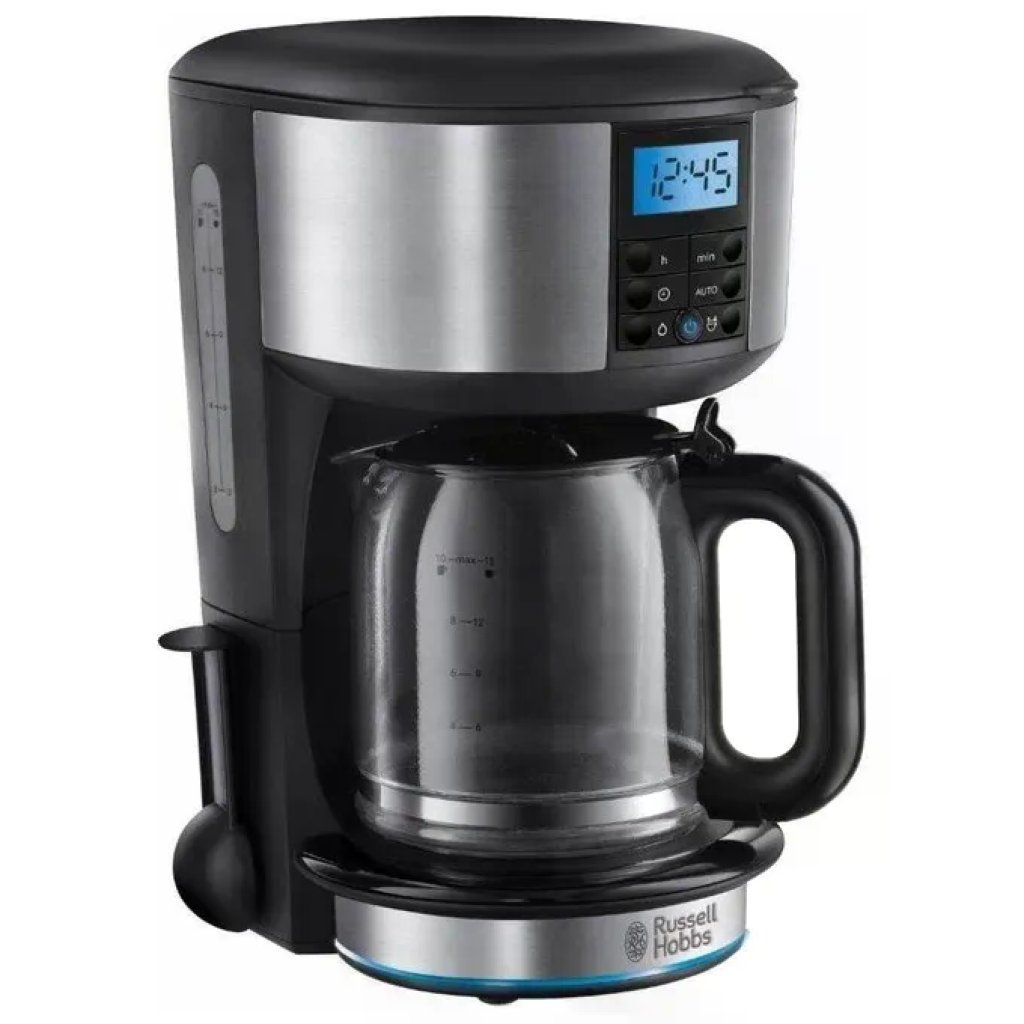 Russell Hobbs Buckingham 20680-56 Macchina da Caffè con Filtro 1000W, 1,25 L, Timer e Display LCD