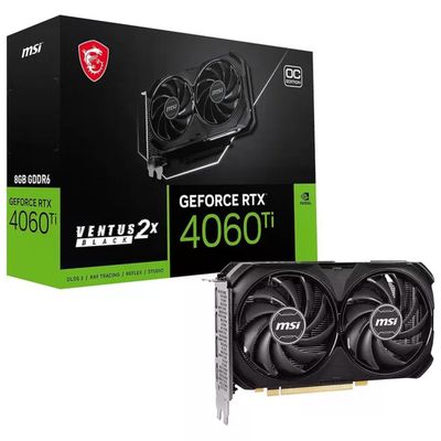 MSI GeForce RTX 5060 Ti Ventus 2X Black 8GB GDDR7