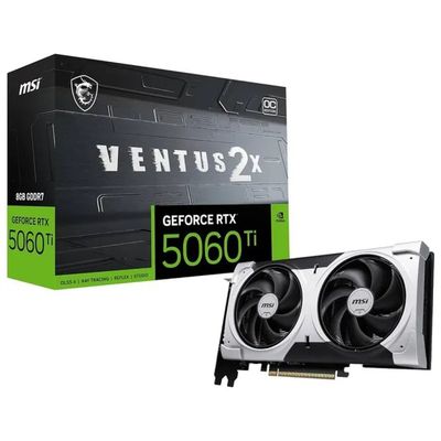 MSI RTX 5060 Ti VENTUS 2X 8GB GDDR7 Scheda Grafica Blackwell Gaming PC MSI RTX 5060 Ti VENTUS 2X 8GB GDDR7 Scheda Grafica Blackwell Gaming PC