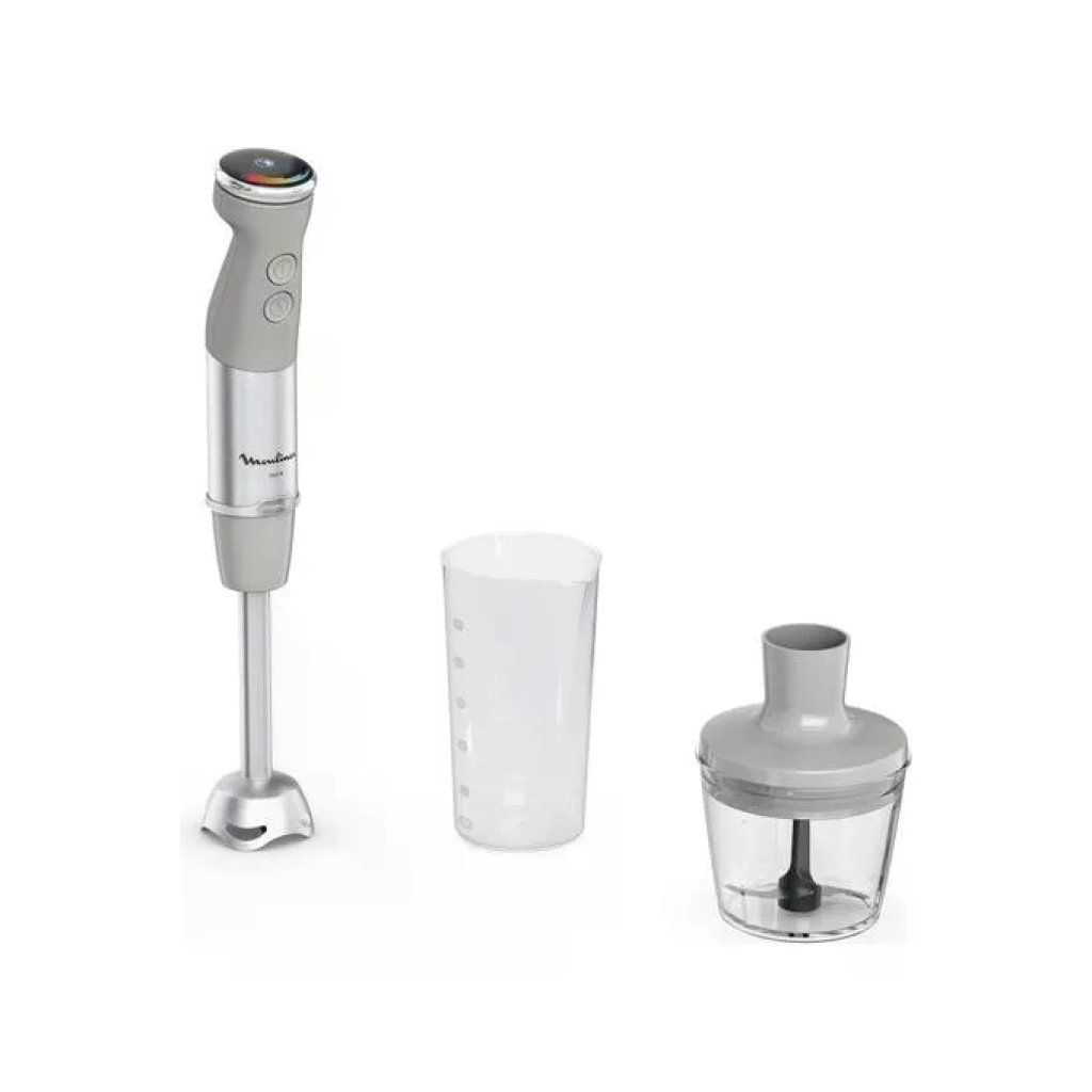 Moulinex Quickchef+ DD672B10 Frullatore a Immersione 1000 W con Tritatutto e Bicchiere Moulinex Quickchef+ DD672B10 Frullatore a Immersione 1000 W con Tritatutto e Bicchiere