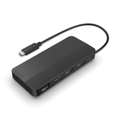 Lenovo 40B90000WW Replicatore di Porte e Docking Station per Laptop Cablato Usb 3.2 Gen 1 Type-c Nero
