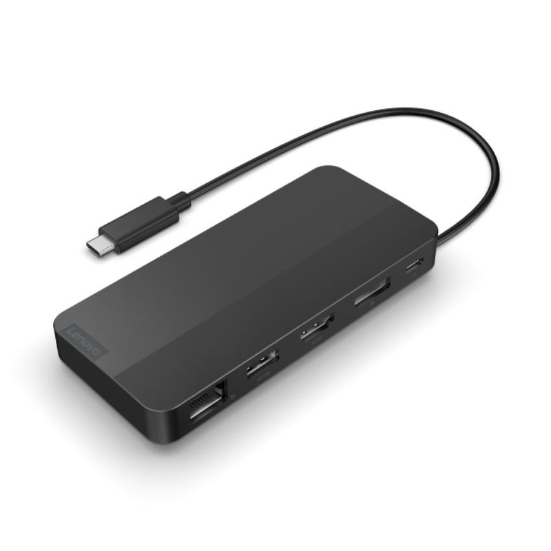 Lenovo 40B90000WW Replicatore di Porte e Docking Station per Laptop Cablato Usb 3.2 Gen 1 Type-c Nero